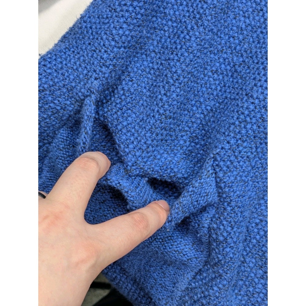 Habitat Clothes to Live In Sweater Size S Blue Knit Lagenlook Minimalist 2996 - Picture 3 of 10
